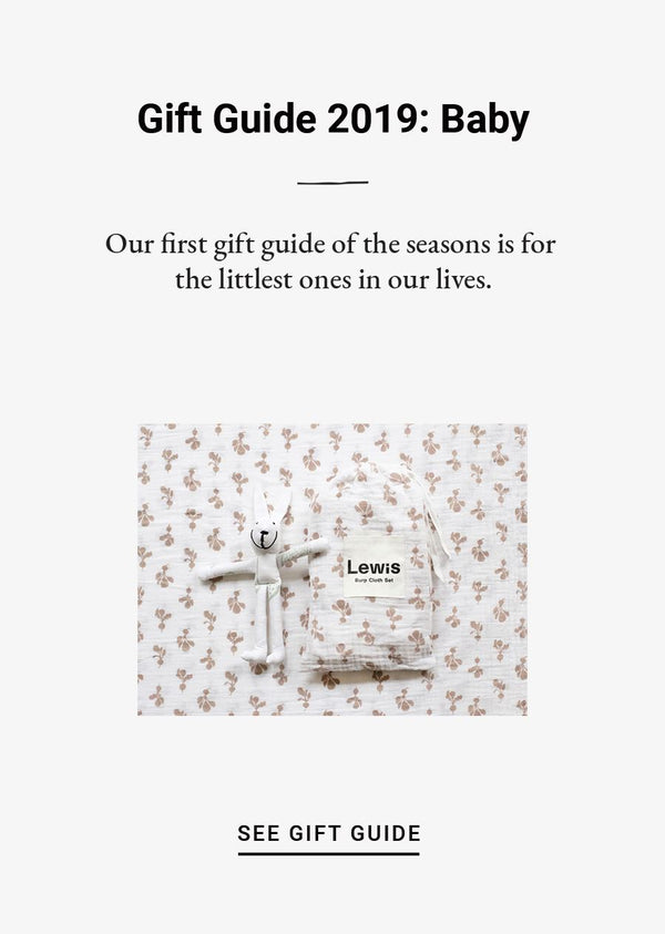 Gift Guide 2019: Baby