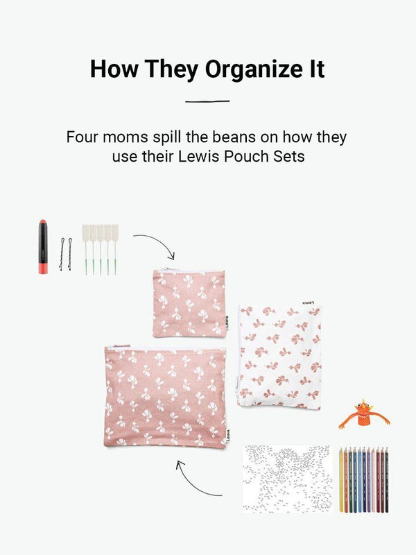 How They Organize It: Zip Pouches!