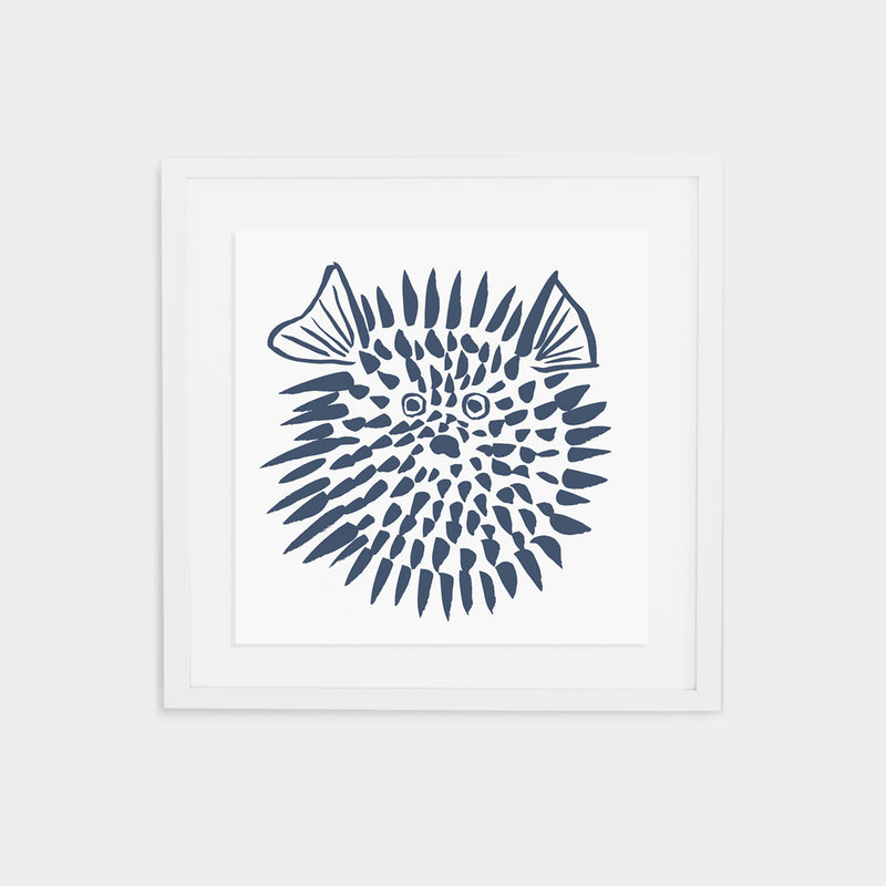 Blowfish Print - Denim