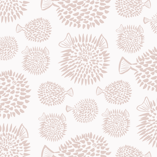 Wallpaper - Blowfish | Blush