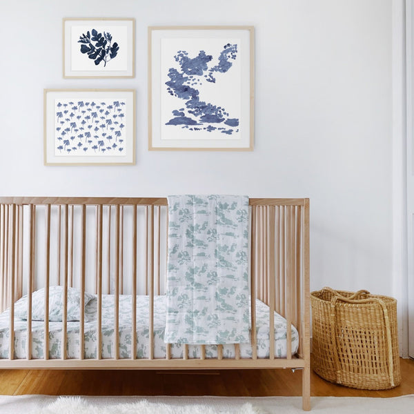 Green Crib Sheets : Calming, Serene, and the Color of the Moment