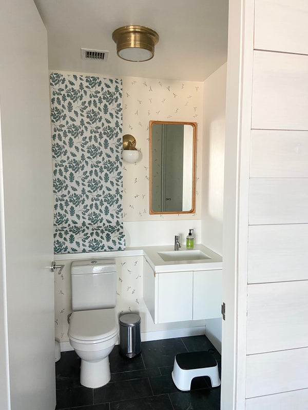 Peel + Stick Wallpaper Install!