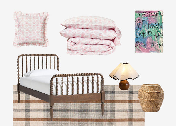 Kid's Bedroom Roundup: Pink, but not too pink