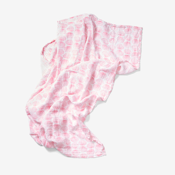 Swaddle x2 - Scallop + Radish