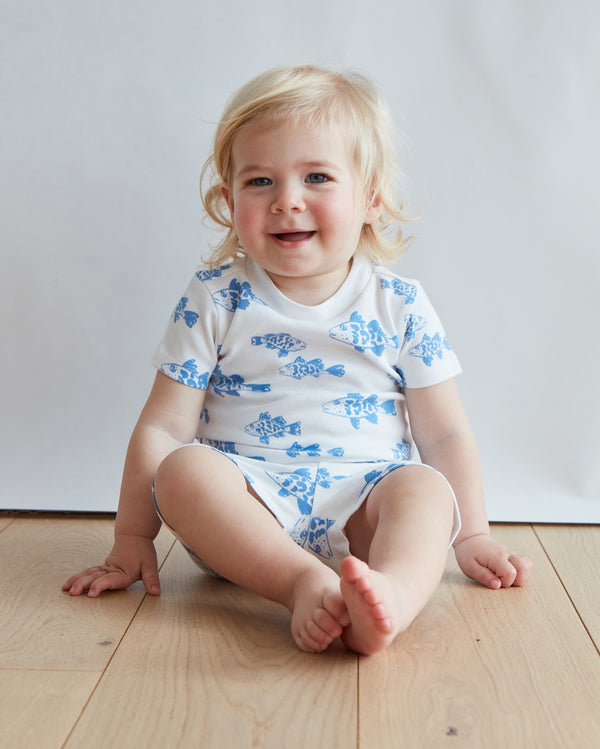 Pajama Set - Seabass | Marine