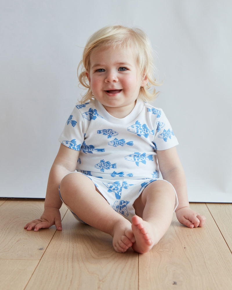 Pajama Set - Seabass | Marine