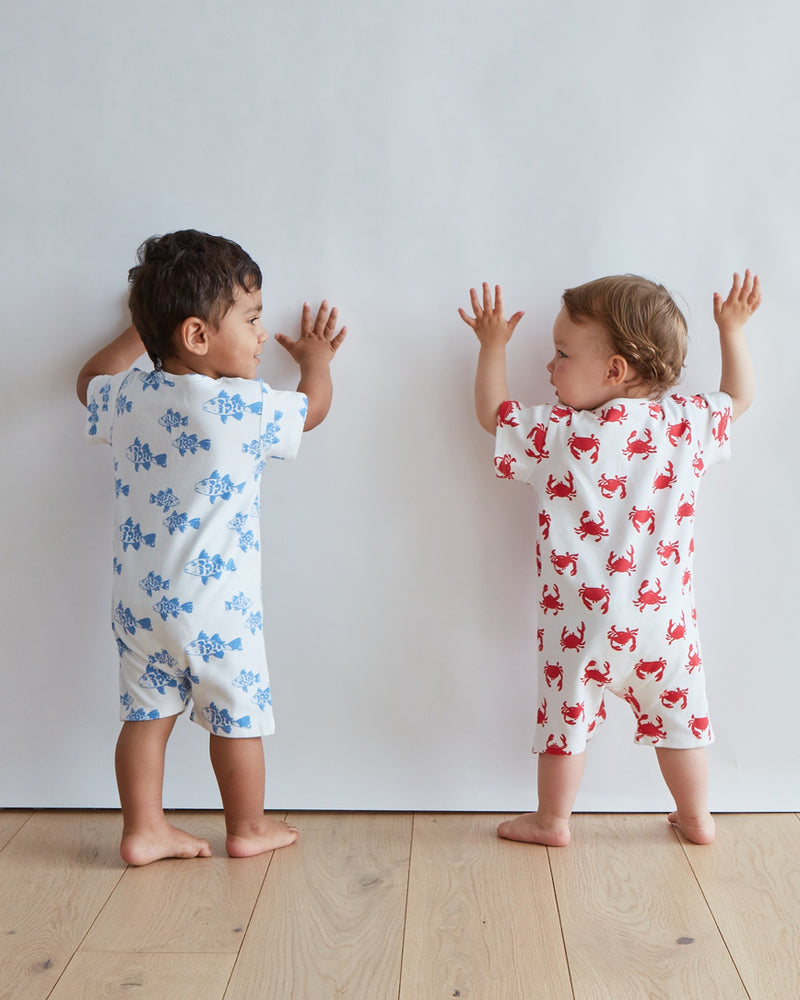 Baby Romper - Seabass | Marine