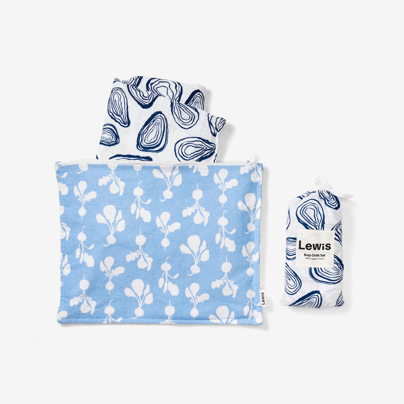 Baby Essentials Set - Oyster | Denim
