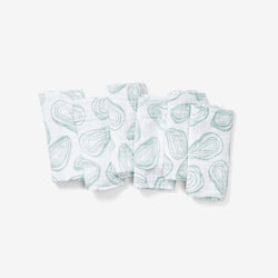 Burp Cloth Set x3 - Oyster | Agave
