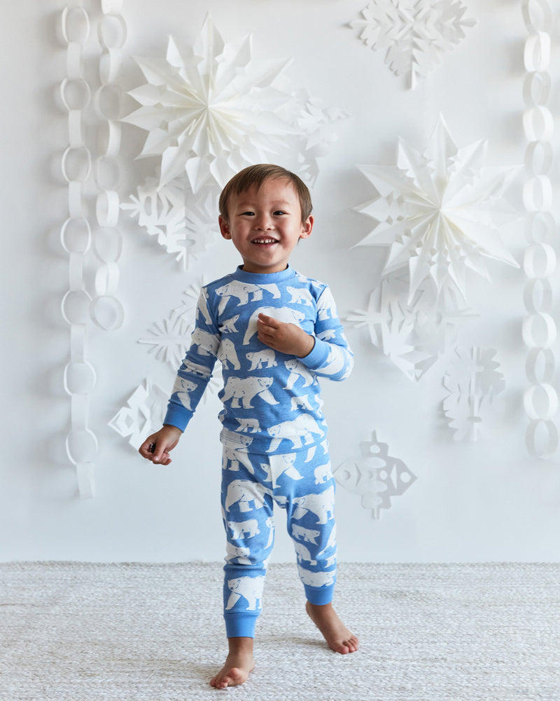 Pajama Set Polar Bear in Arctic Lewis