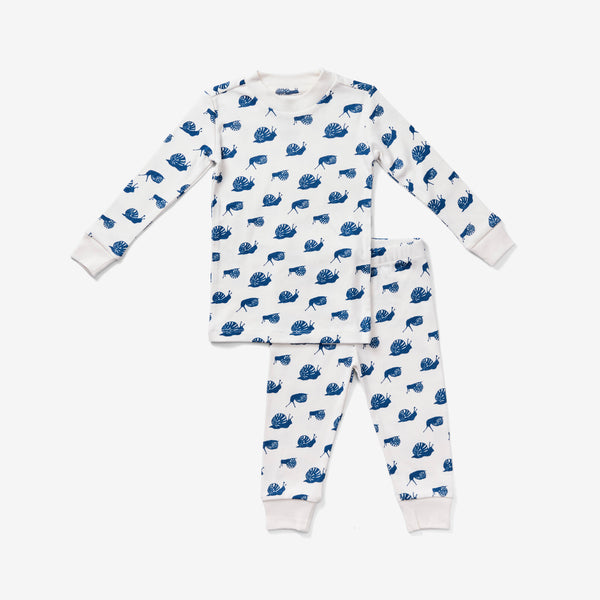 Pajama Set - Snail | Denim