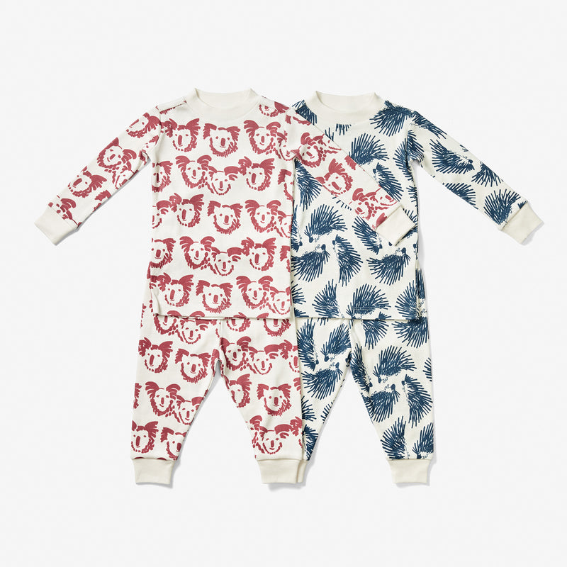 Pajama Set - Koala | Mulberry
