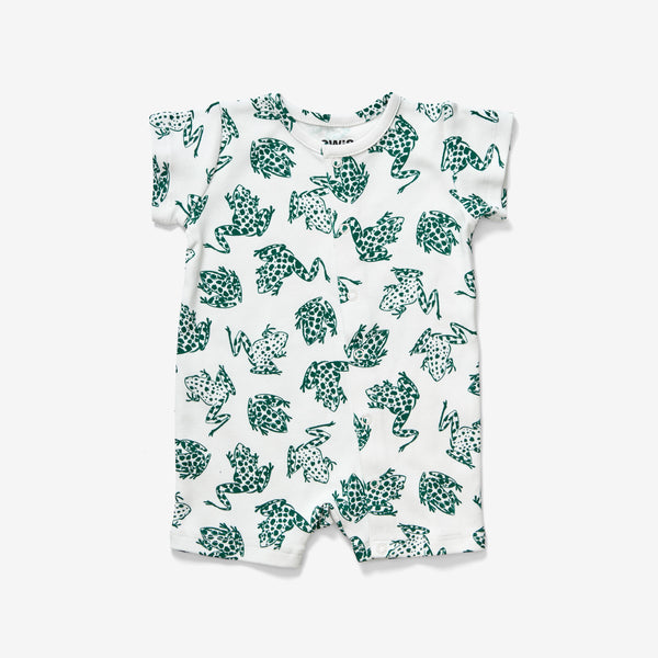 Baby Romper - Frog | Pine
