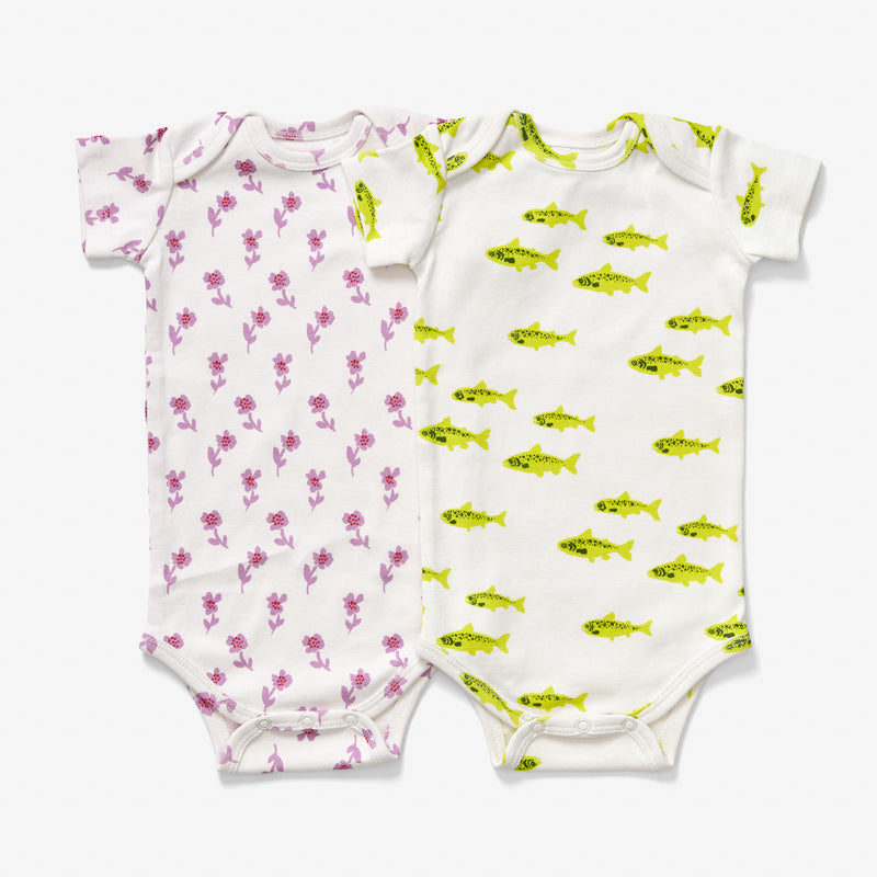 Onesie + Pant Set - Petite Fleur | Lilac