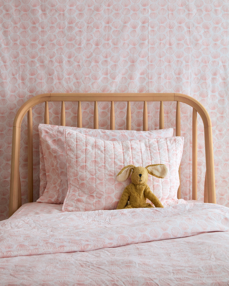 Pillowcase - Scallop | Blush