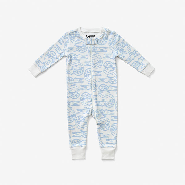 Zip Sleeper - Alligator | Bay Blue