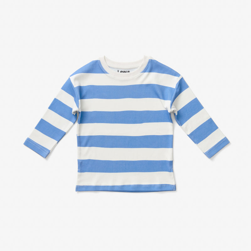 Long Sleeve T Shirt - Stripe | Lake