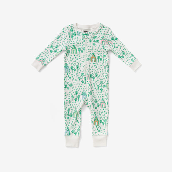Zip Sleeper - Gingerbread | Emerald