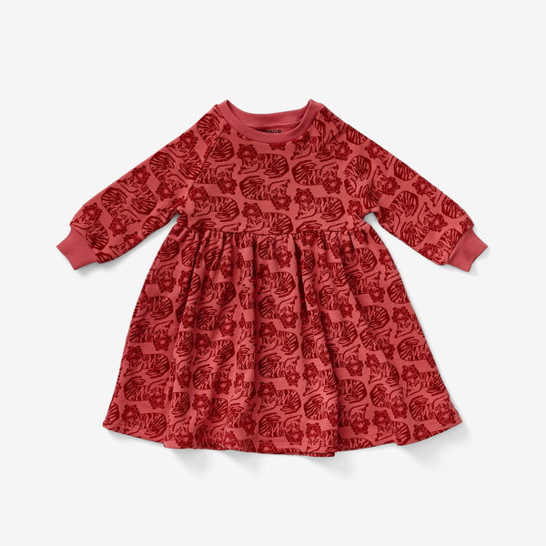 Sweatshirt Dress - Tiger | Spice