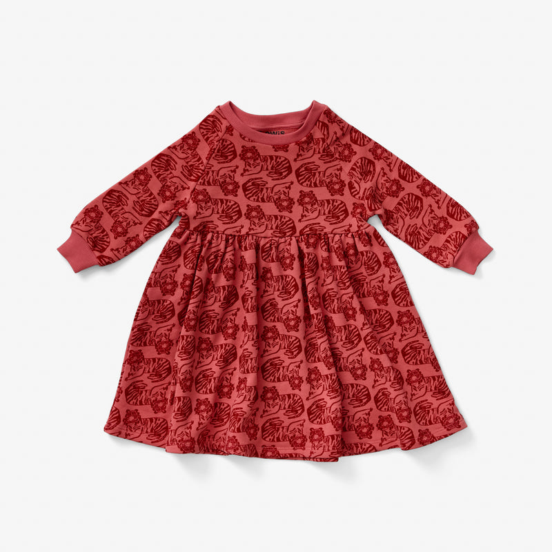 Sweatshirt Dress - Tiger | Spice