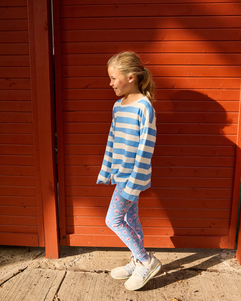 Long Sleeve T Shirt - Stripe | Lake