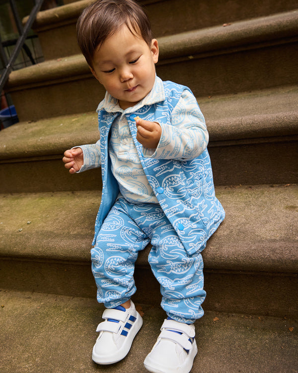 Quilted Snap Vest - Alligator | Pacific