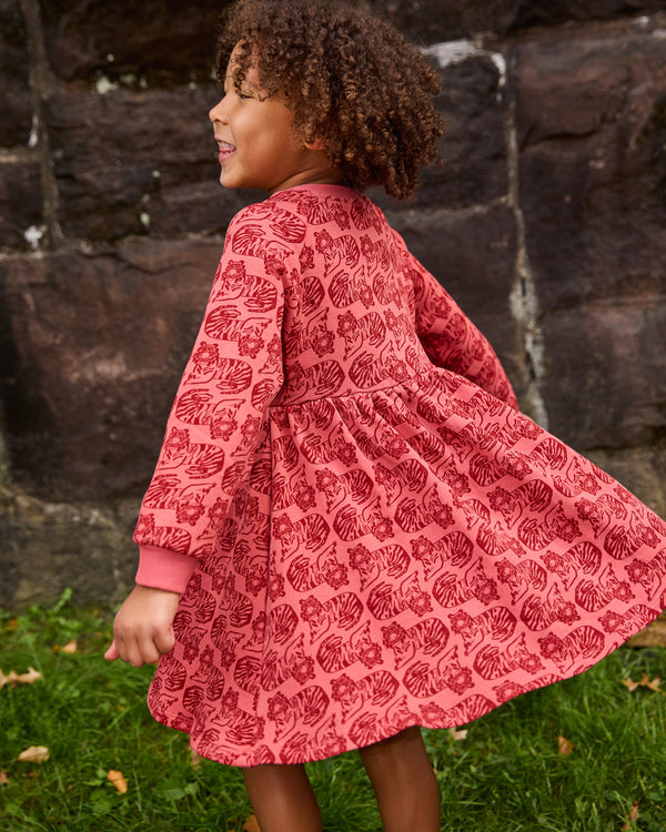 Sweatshirt Dress - Tiger | Spice