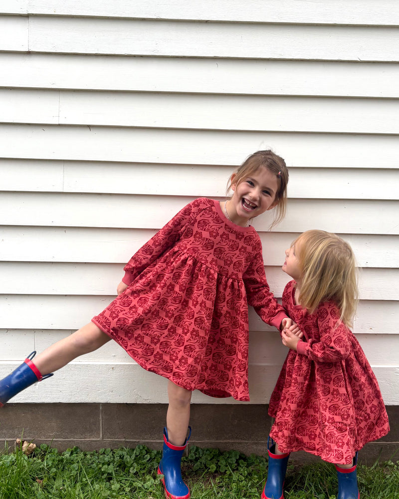 Sweatshirt Dress - Tiger | Spice