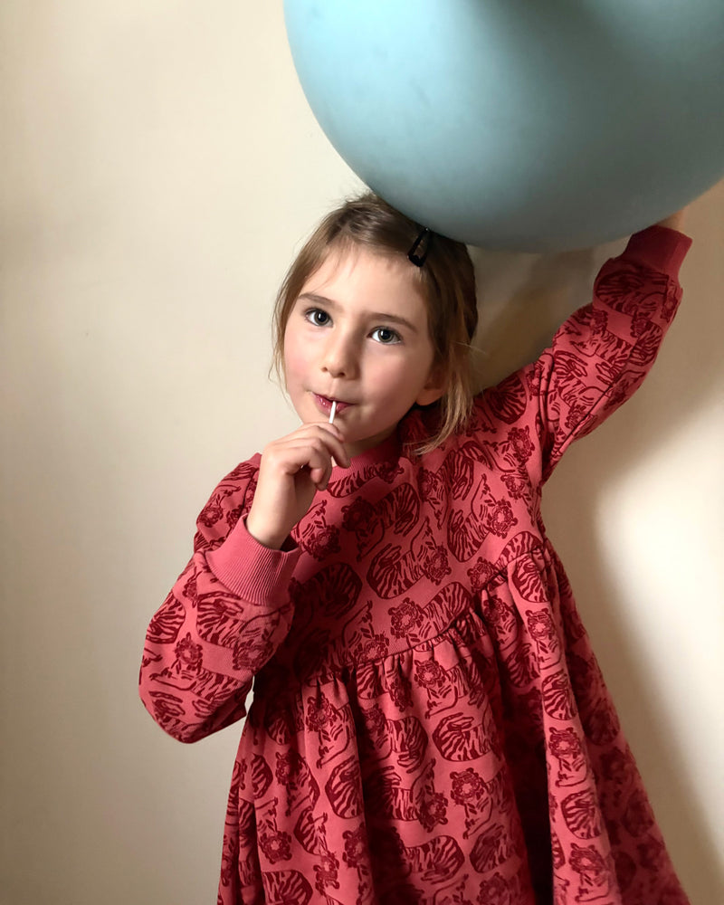 Sweatshirt Dress - Tiger | Spice