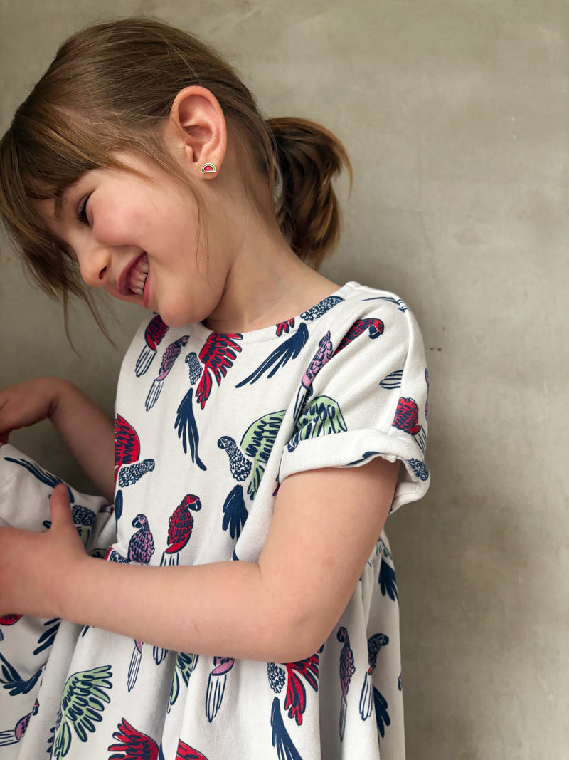 Scoop Back Dress - Parrot | Parade