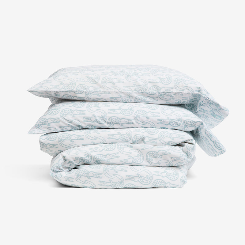 Duvet Cover - Alligator | Bay Blue