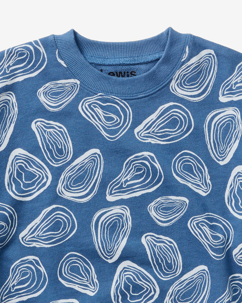 Sweatshirt - Oyster | Denim