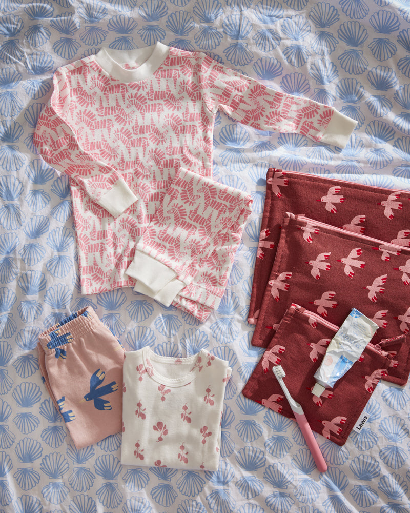 Pajama Set - Zebra | Carnation