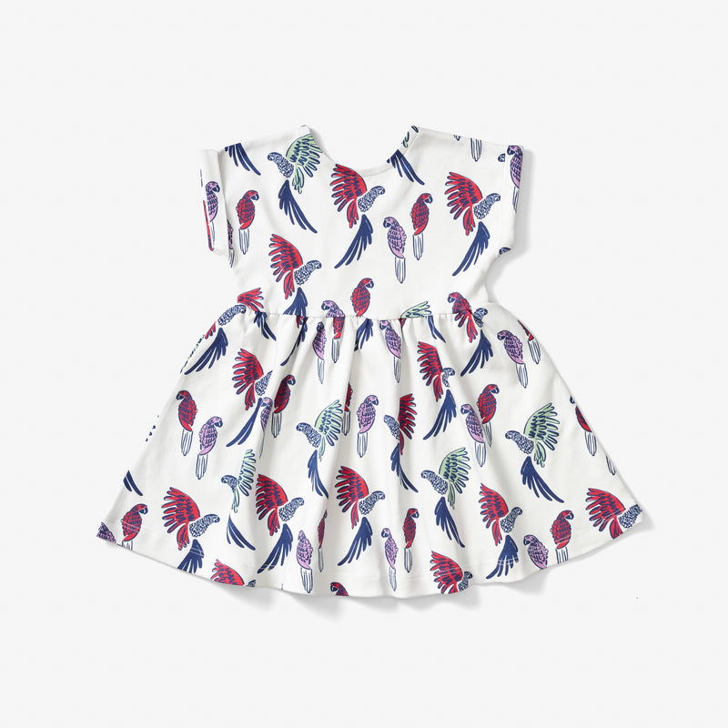 Scoop Back Dress - Parrot | Parade