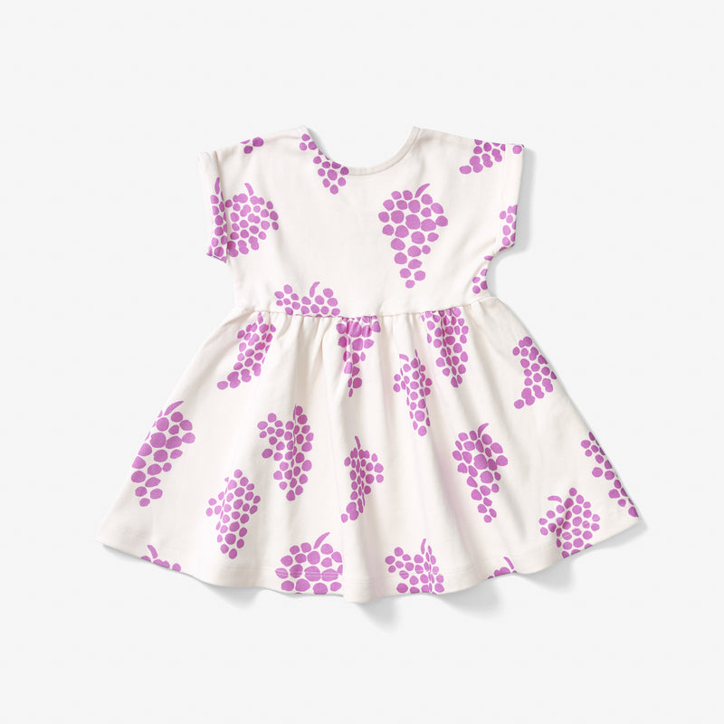 Scoop Back Dress - Grape | Mulberry