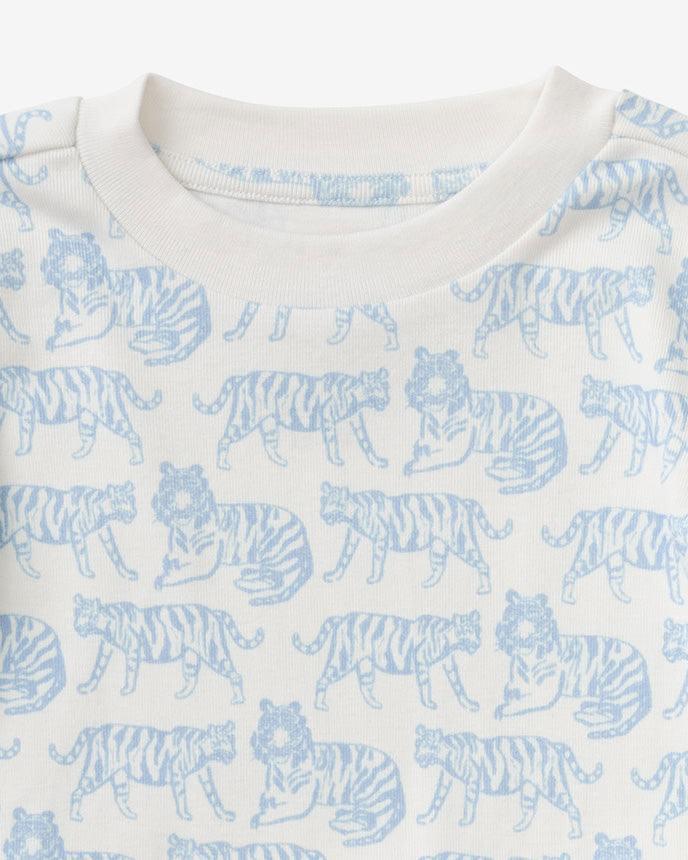Pajama Set - Tiger | Sky