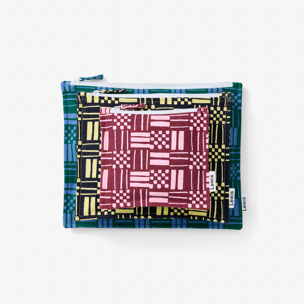 Zip Pouch Set - Escher | Meadow