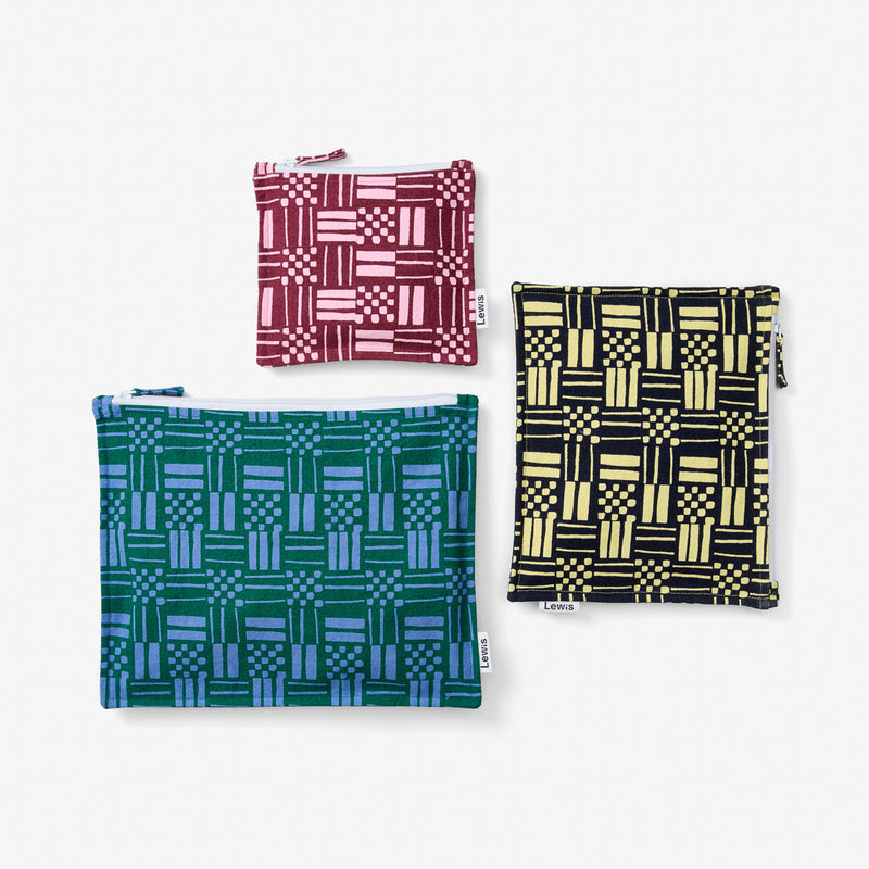 Zip Pouch Set - Escher | Meadow