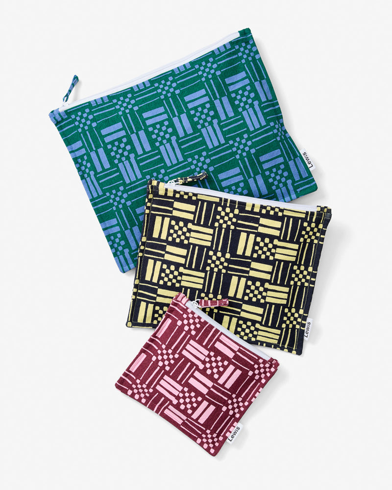 Zip Pouch Set - Escher | Meadow