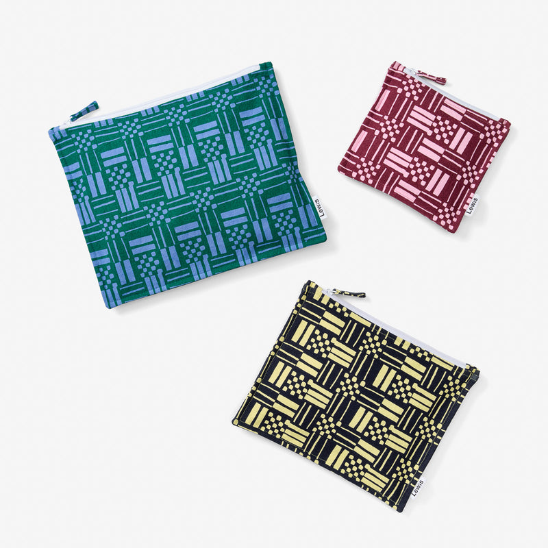 Zip Pouch Set - Escher | Meadow