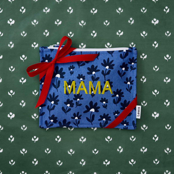 Zip Pouch - MAMA | Flower Field
