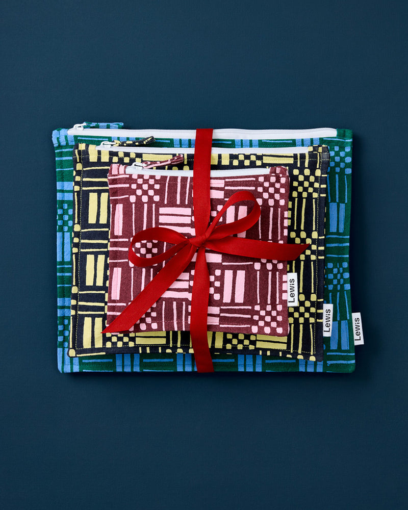 Zip Pouch Set - Escher | Meadow