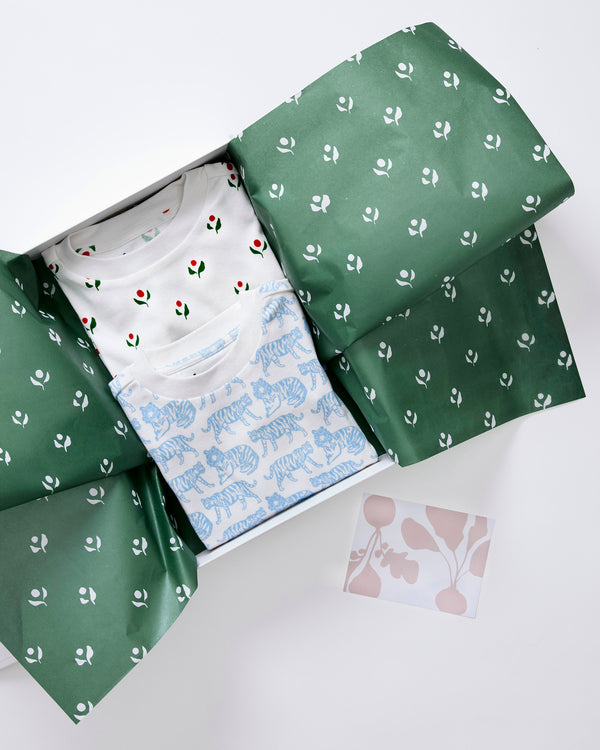 Pajama Set - Tiger | Sky