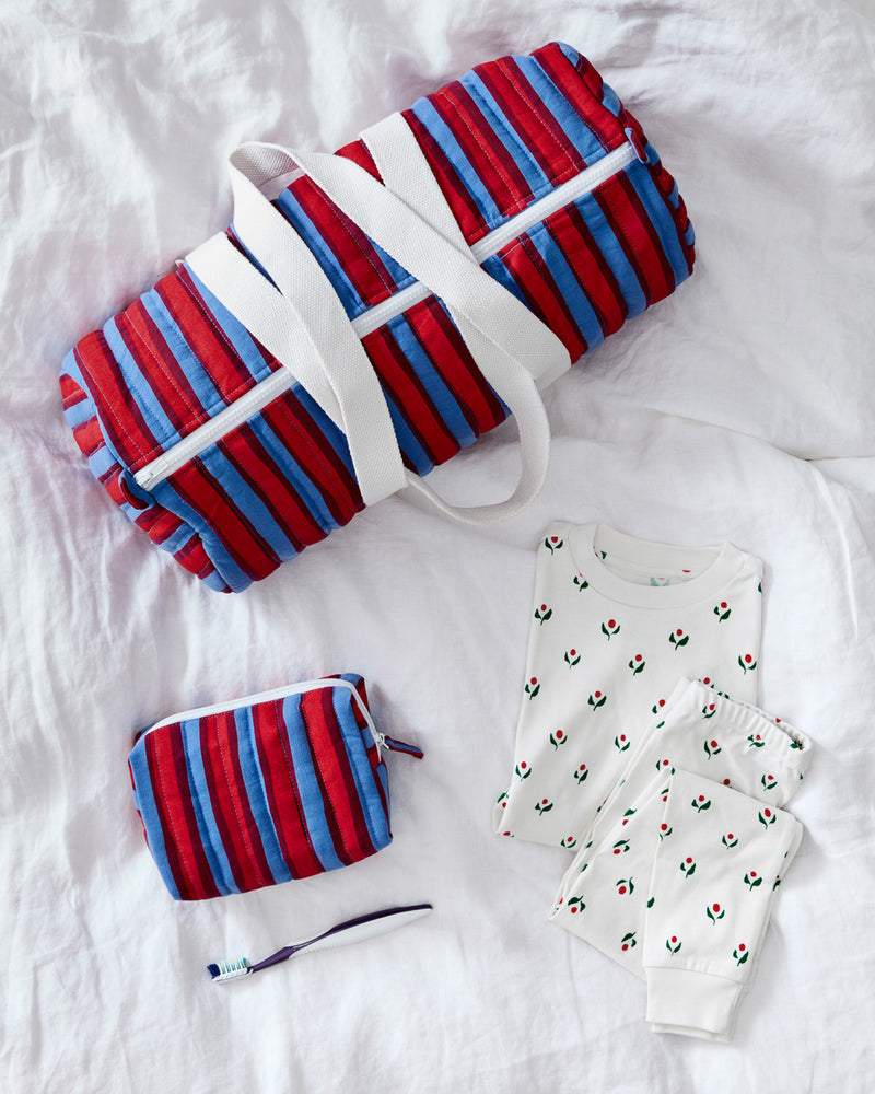 Kid's Duffle - Multi Stripe | Candy Apple