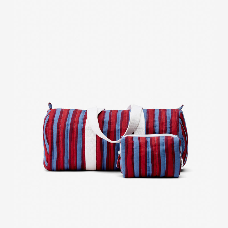 Kid's Toiletry Bag - Multi Stripe | Candy Apple