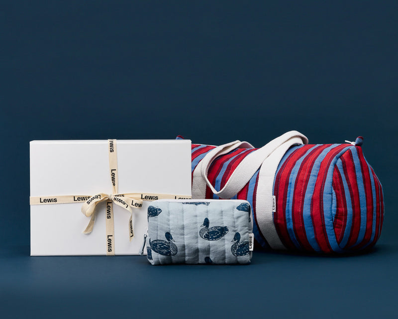 Kid's Duffle - Multi Stripe | Candy Apple