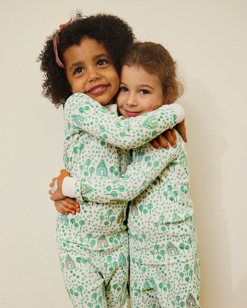 Pajama Set - Gingerbread | Emerald