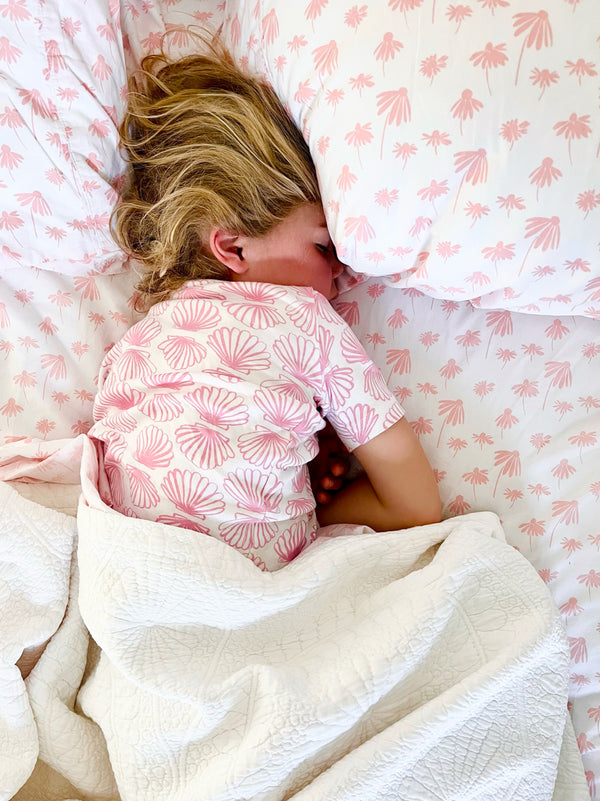 Pajama Set - Scallop | Lilac