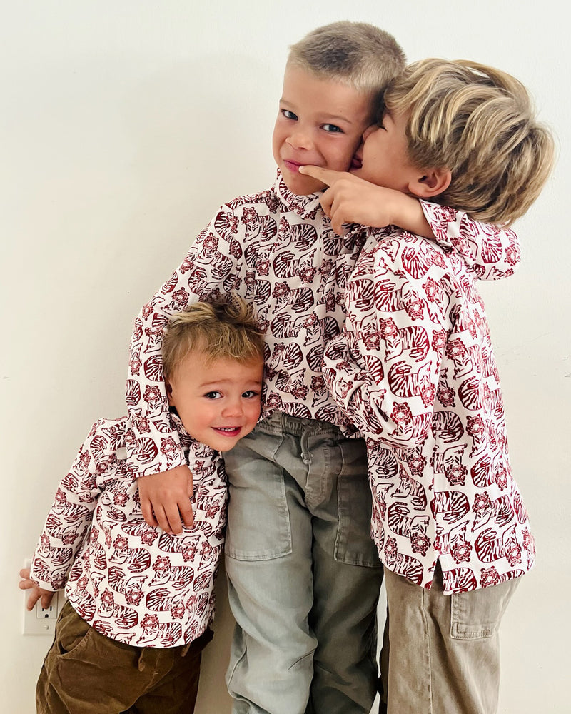 Collared Shirt - Tiger | Umber