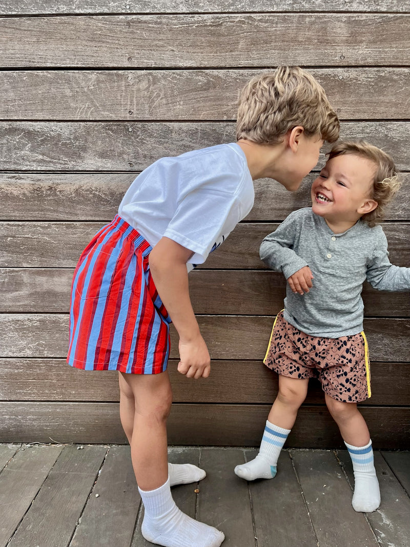 Trail Short - Multi Stripe | Candy Apple – Lewis